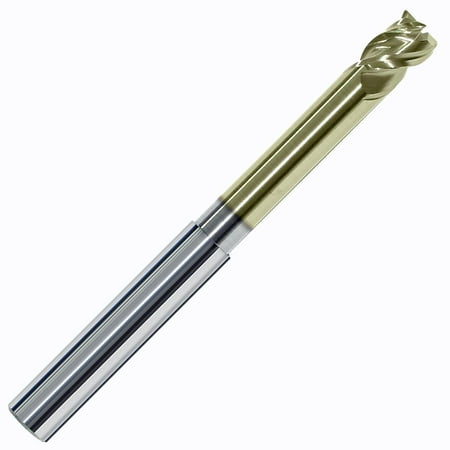 

1/2 3 Flute AVALANCHE 42° ZRN HP Long Reach Carbide End Mill 1.250 LOC .120 Radius 3.375 Reach