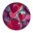 thumbnail image 4 of BANET Valentine's Day Love Heart Round Tablecloth, Washable Table Cover for Kitchen Dinning Tabletop Decor 42"-46, 4 of 8