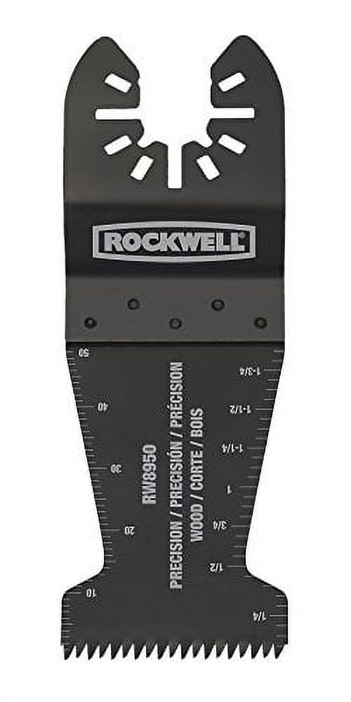 Rockwell RW8935 1-3/8-Inch Sonicrafter Oscillating Multitool Precision Wood End Cut Saw Blade with Universal Fit System Rockwell RW8935.3 1-3⁄8-Inch Sonicrafter Precision Wood End Cut