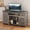 Gray, variant on Uforic 65 Inch Farmhouse TV Stand with Built-in Charging Station, 2 Drawers & Adjustable Shelves for Living Room Bedroom, Gray