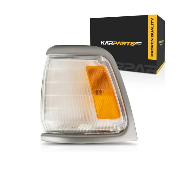 For 1989-1991 Toyota Pickup DLX/SR5 Front Parking/Cornering Light Driver Side 2WD w/ Painted For TO2520121