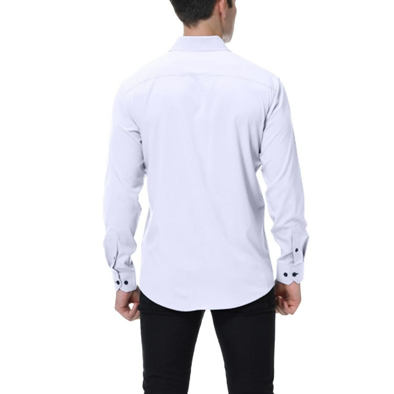 Jumesg Mens Dress Shirts Men's Dress Shirt Regular Fit Oxford Solid (White,XXL) Jumesg Mens Dress Shirts Men's Dress Shirt Regular Fit Oxford Solid (White,XXL)
