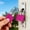 Hot Pink, variant on 1 Pcs Blue Small Luggage Locks with Keys, Mini Locker Lock, Metal Suitcase Locks, Plastic-Covered Copper Keyed Padlock for Locker, Suitcase, Boxes