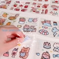 thumbnail image 3 of Juego de 100 pegatinas para manuales, bonitos dibujos animados, material decorativo, paquete de regalo, 3 of 5