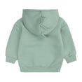 thumbnail image 2 of BOOMNY Spring Baby Boy Zip Up Hoodies Solid Color Hooded Sweatshirt Long Sleeve Jacket Casual Outerwear Fall Clothes Relaxed Fit Toddler Dailywear, 2 of 3