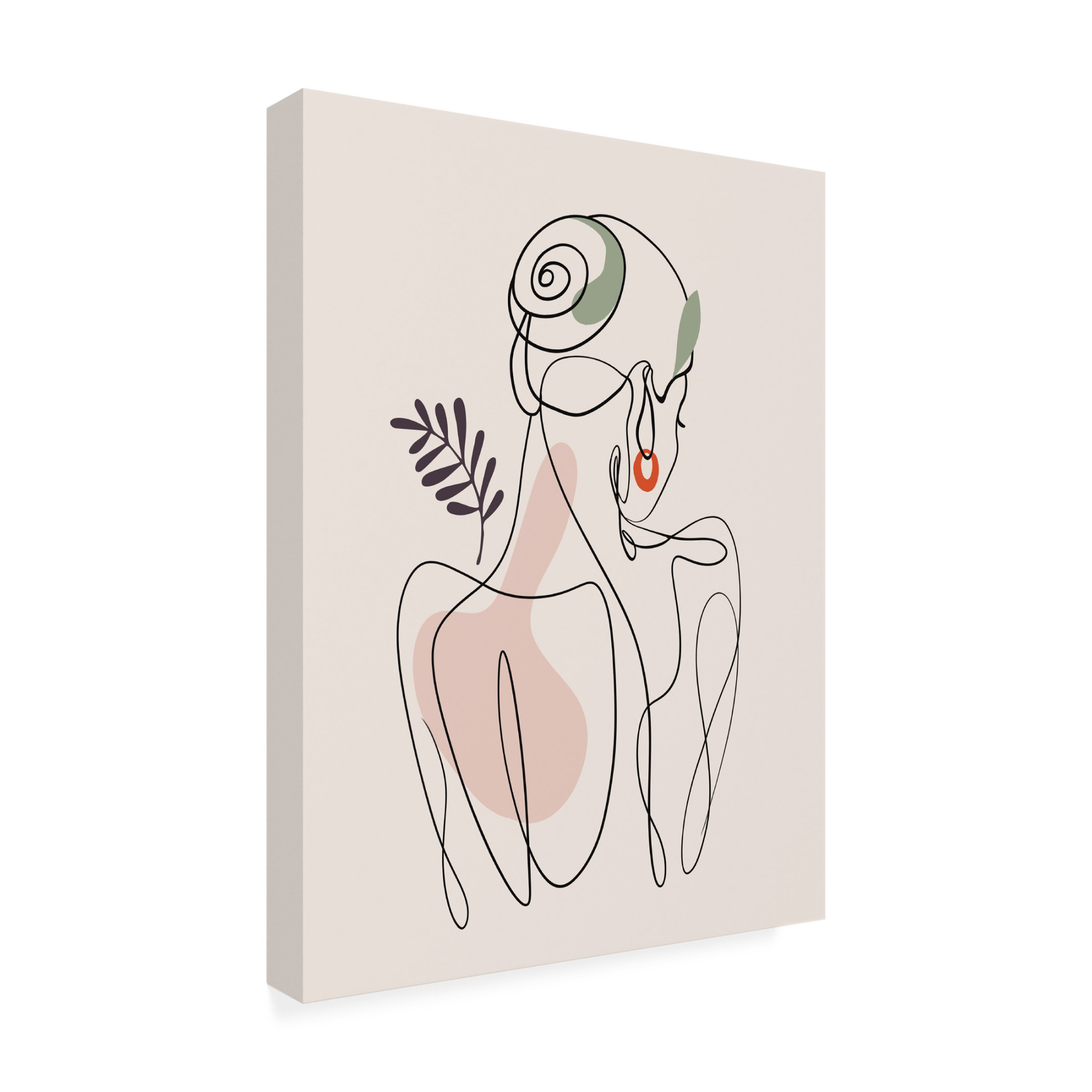Trademark Fine Art Emel Tunaboylu Bodyscape Canvas Wall Art