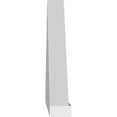 thumbnail image 4 of Ekena Millwork 42"W x 11-1/2"H x 2"P (Pitch 6/12) Peaked Cap Smooth Architectural Grade PVC Pediment, 4 of 8