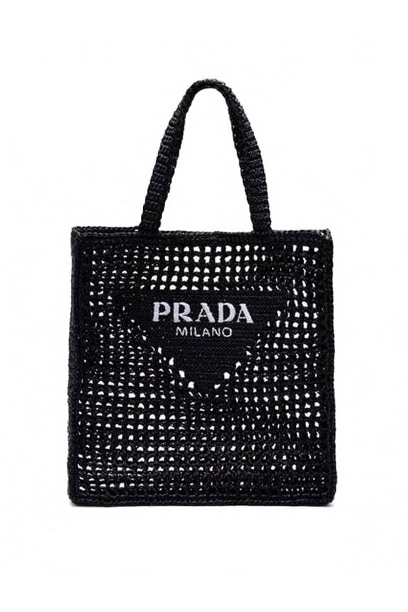 Pre-Owned Crochet Tote Bag