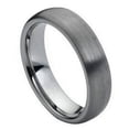 thumbnail image 3 of Tungsten Carbide 8MM/6MM For Him & Her Domed Brushed Finish Wedding Band Ring Set, 3 of 4