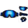 thumbnail image 2 of Cloud 9 - Snow Goggles "Wildcat" Adult Anti-Fog Wide Angle Framless UV400 Snowboarding Ski in Green, 2 of 4