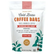 Trader Joe's Cold Brew Coffee Bags 100% Arabica Coffee 8.5 oz