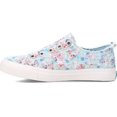 thumbnail image 3 of Blowfish Malibu Women's Play Slip-on Sneaker Pre-Distressed With ElasticInside (8.5, Blue Skulls Paradise Canvas Print), 3 of 6