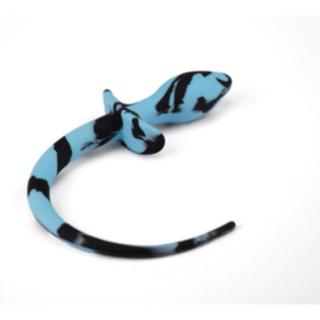 Devil Tail Dog Tail Cat Tail 100% Silicone Slaver Cosplay Anal Butt Anal Plug S&M & Bondage Sex Toys for Couple Men/Women