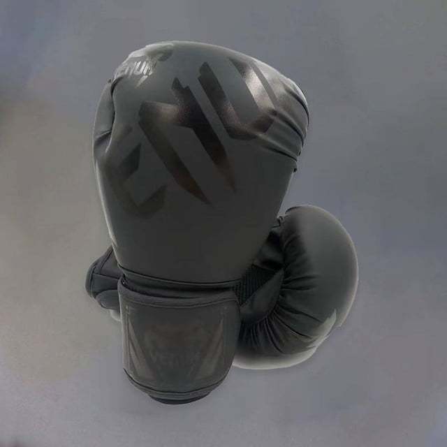 Guantes de boxeo de PU para adultos y niños, equipo de protección para combate de Sanda, suministros de Taekwondo, guantes de boxeo de combate