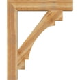 thumbnail image 3 of Ekena Millwork 6"W x 38"D x 46"H Merced Block Rough Sawn Bracket, Western Red Cedar, 3 of 4