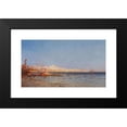 thumbnail image 2 of Félix Ziem 14x10 Black Modern Framed Museum Art Print Titled - View of Constantinople, 2 of 5
