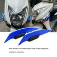 thumbnail image 4 of Decoration Sticker Multi Colors Lightweight Surface Home Accessories Motorcycle Winglet Spoiler Stickers Smooth Portable Motor Accessory Decorative Blue, 4 of 6