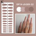 thumbnail image 4 of Daily Mix Store Glossy Press On Nails Long Square Fake Nails Elegant 24Pcs I7I9 Z1, 4 of 9