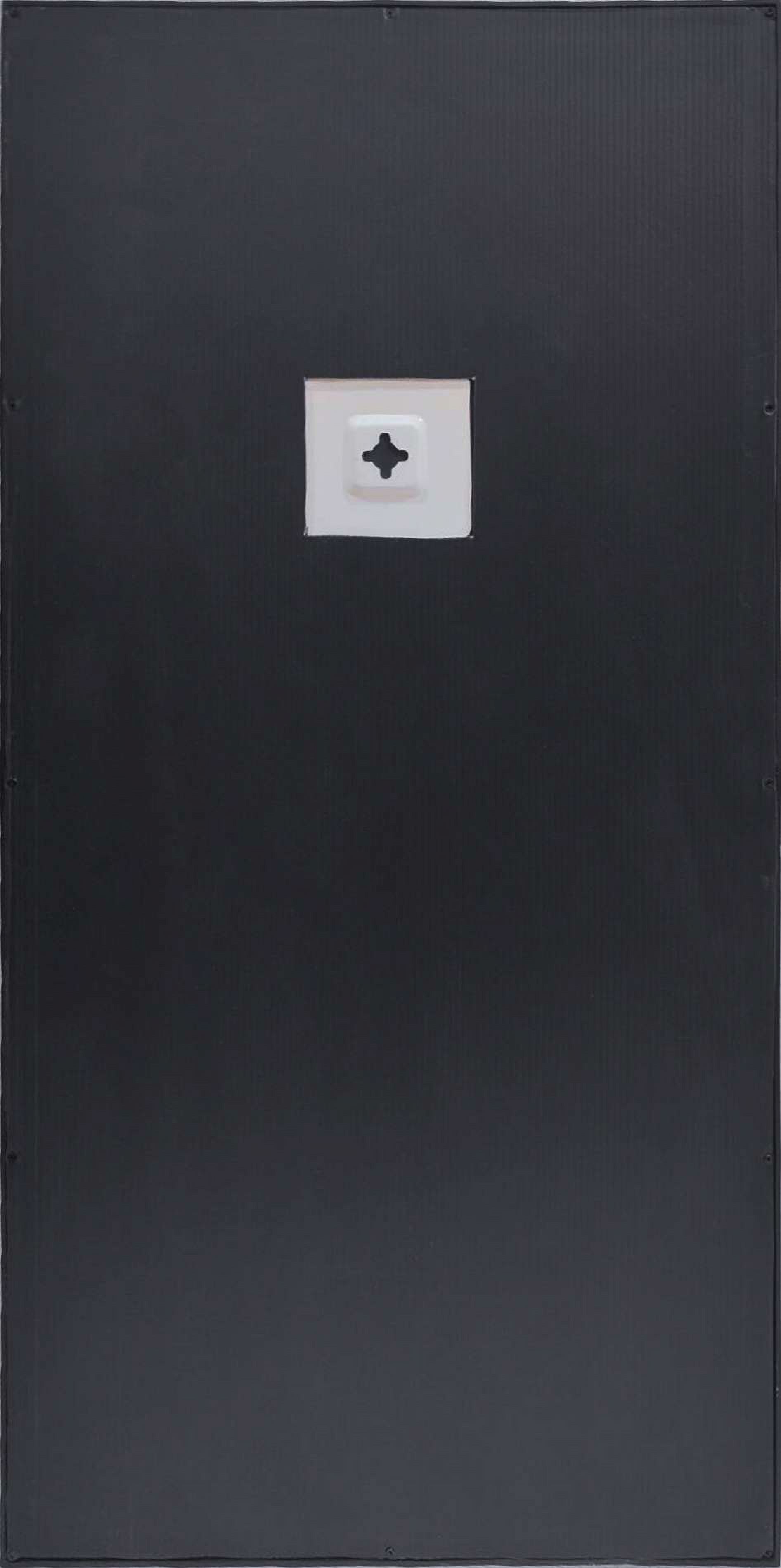Mainstays 16" x 32" Black Framed Wall Mirror, 2-Pack photo 2