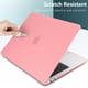 thumbnail image 3 of Dongke Compatible Con Macbook Air De 13 Pulgadas Funda 2021 2020 2019 2018 Modelo De Lanzamiento: M1 A2337 A2179 A1932 Funda Rígida Mate Para Macbook Air De 13 Pulgadas Con Pantalla Retina Compatible, 3 of 5
