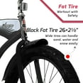 thumbnail image 2 of Tracer Avera Beach Cruiser Bike, 26 inch Wheel, 1 Speed, Coaster Brake, for Men, Matte Black, 2 of 9