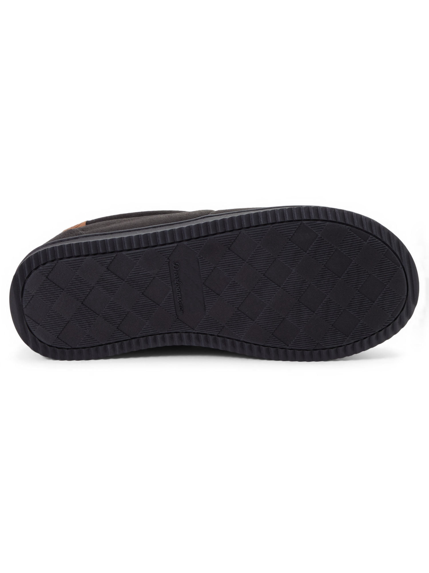 Dearfoams Cozy Comfort Cozy Men's Closed Back Slippers - Wide Width
