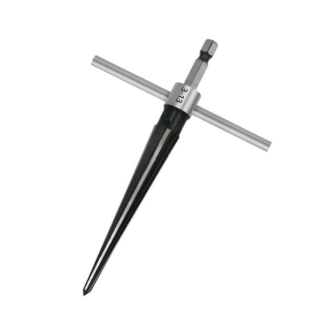 Harpily Tools Home Improvement T Handle Tapered Tapered Straight Flute Handle T Handle Tapered Tool for Wood Plastic One Size Multi-Color