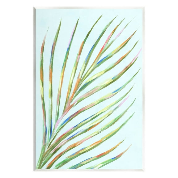 Vivid Palm Leaf Botanical Botanical & Floral Graphic Art Unframed Art Print Wall Art