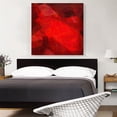thumbnail image 2 of ARTCANVAS Red Mexican Fire Opal Precious Stone Gemstone Jewel Canvas Art Print - Size: 36" x 36" (1.50" Deep), 2 of 9