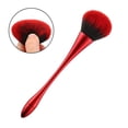thumbnail image 3 of 2 Pcs Nail Brushes ,Remove Dust Powder For Acrylic Nails Makeup Brushes, Manicure Brush Clean Up Tools Nail Art Brush Set,Color, 3 of 9