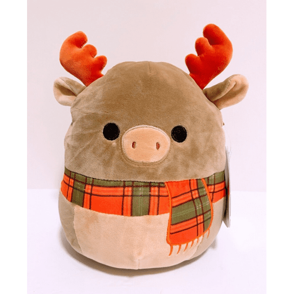 Squishmallows 2023 Fall Harvest Squad 7.5" Patterson the Moose Plush Doll Toy
