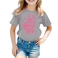 thumbnail image 4 of Bouquet Cute Printed Girls' Solid Color Casual Top, 4 of 4