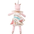 thumbnail image 2 of Mud Pie Ivory Unicorn Doll Book, 13 1/2 Inch x 5 Inch, 2 of 3