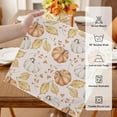 thumbnail image 5 of Orange Pumpkin Fall Table Runner 13 x 48 Inch, Autumn Thanksgiving Harvest Farmhouse Style Table Decoration for Dining, Holiday, Party Decor, 5 of 6