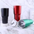 thumbnail image 3 of Taza aislada de acero sellado al vacío de 30 onzas color Rojo, 3 of 4