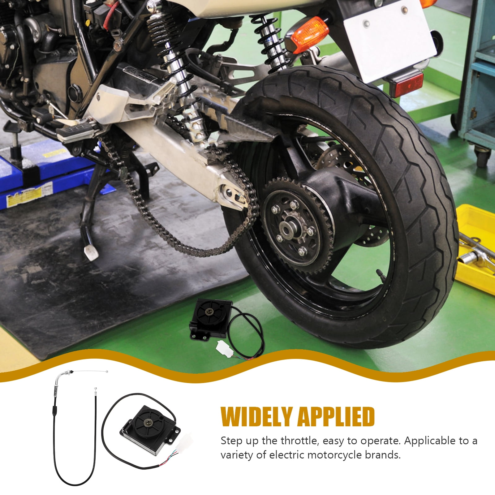 Motorcycle Control Cable Throttle Cable Compatible with BMW R 1200 C　並行輸入品 Throttle cable w⁄ 90