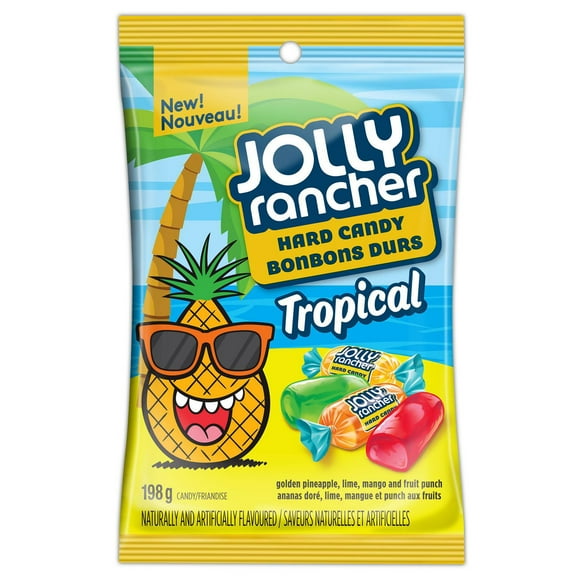 JOLLY RANCHER Tropical Hard Candy, Candy, 198g