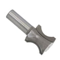 thumbnail image 3 of 1.2-inch or 1.4-inch shank woodworking router bit. Half-round metal router bit 8, 3 of 7