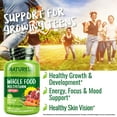 thumbnail image 5 of NATURELO Teen Multivitamin - Whole Food Multivitamin - with Minerals for Teenage Boys & Girls - Supplement for Active Kids - Non-GMO - Vegan & Vegetarian - 60 Capsules, 5 of 9