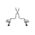 thumbnail image 1 of Corsa Performance Exhaust System Kit 21195BLK Sport Cat Back System; Stainless Steel; With Mufflers; 2-3/4 Inch Pipe Diameter; Dual Exhaust With Dual Exit; Dual Rear Exit, 1 of 5