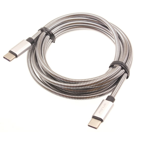 Type-C to USB-C 6ft Metal PD Cable for OnePlus 10 Pro Phone - Charger Cord Power Wire Sync Compatible With OnePlus 10 Pro