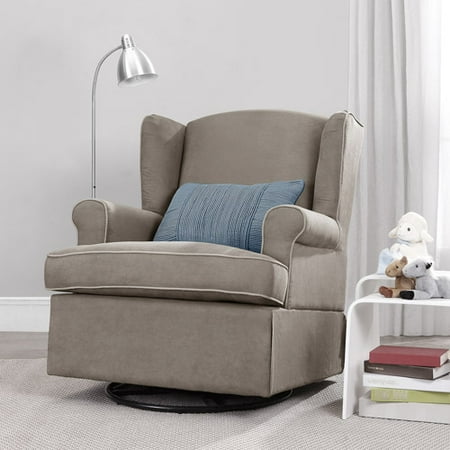 Baby Relax Colby Swivel Glider, Dark Taupe