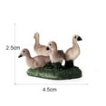 thumbnail image 4 of Ksopiavobs 3pcs Goose Family Animal Figurines Realistic Animal Figure Early Educational Toys Science Project Christmas Birthday Gift for Kids, 4 of 6