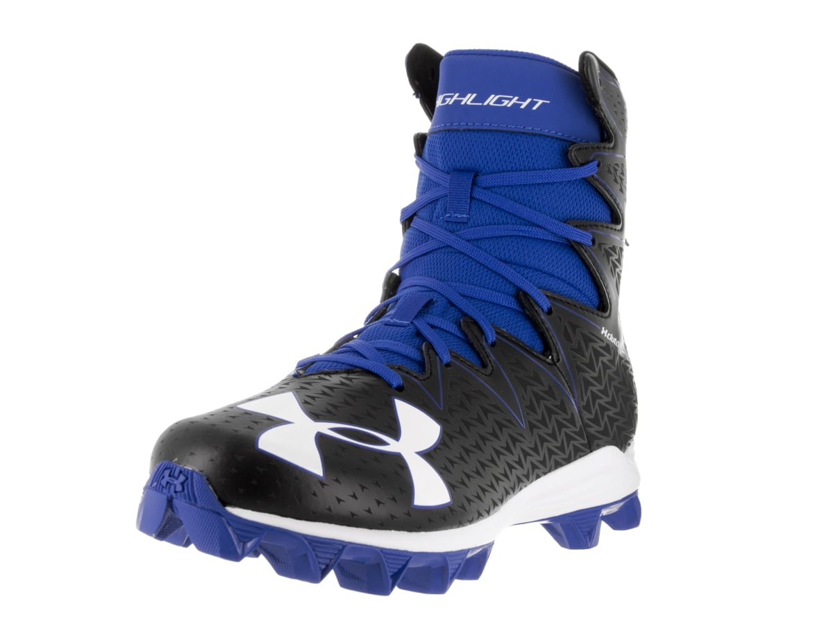 under armour football cleats black