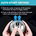 thumbnail image 6 of Torqueball Hand Exerciser with Counter - Auto Start Gyro Ball for Strengthening Arms, Fingers, and Forearms - Portable Fitness Equipment for Athletes and Office Use, 6 of 7