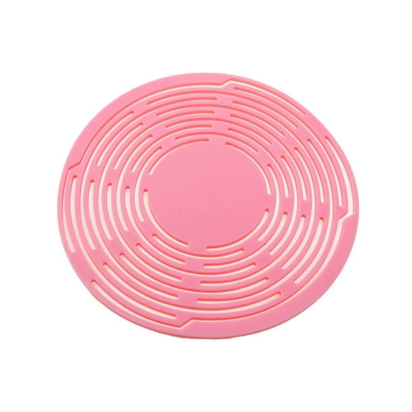 Bolsa portátil de malla multifuncional | Esterilla de silicona negra aislante térmicamente para portavasos 18cm | Portabebas ligero y plegable para viajes, oficina y uso al aire libre