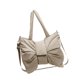 thumbnail image 5 of Bolso de hombro para mujer, cartera, bolso bandolera para , playa, viajes y compras Caqui, 5 of 8