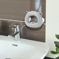 thumbnail image 3 of JHGoosa Bathroom Wall Mount Toothbrush Shaver Holder 3 Position Suction Racks Containers Kitchen Supplies, 3 of 4