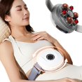 thumbnail image 1 of 3D Shiatsu Tummy Massager for Relaxation, Cordless Belt with Bi-Directional Kneading and Red Light, 1 of 8