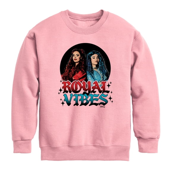 Descendants - Royal Vibes - Youth Boys Crew Fleece Sweatshirt